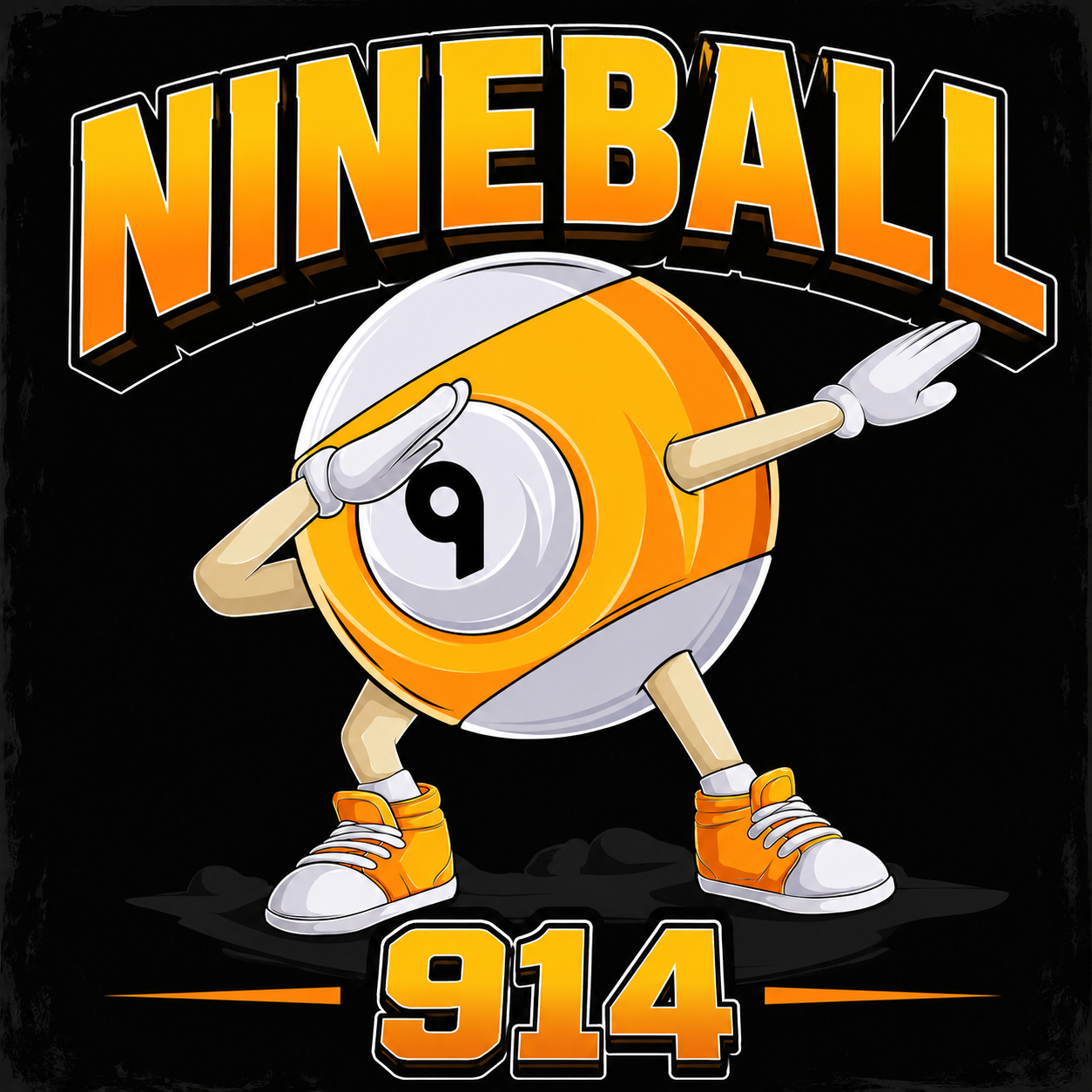 THE VERY FIRST NINEBALL SHIRT
